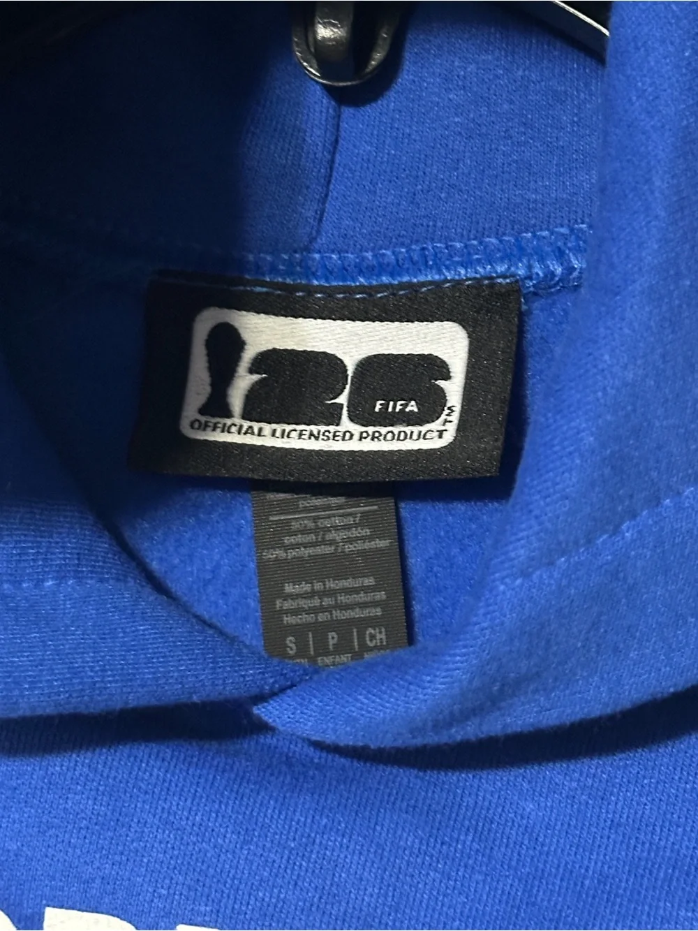 FIFA World Cup 26 Blue Hooded Crewneck for Kids